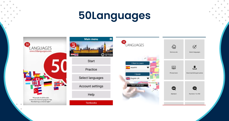 50 Languages Free Language Learning App
