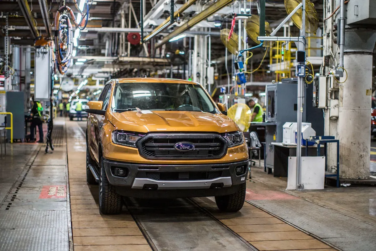 2019 Ford Ranger at Michigan Assembly