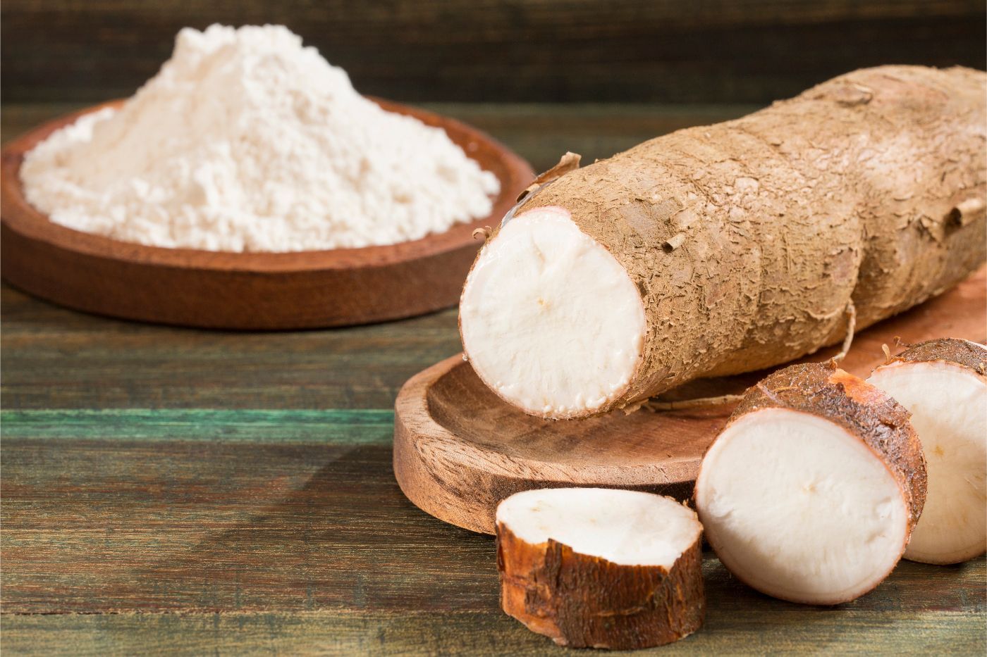 Cassava Root and Flour