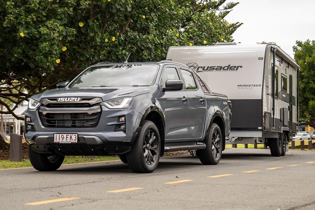 2023 Isuzu D Max X Terrain Granite Grey With Crusader Caravan 12