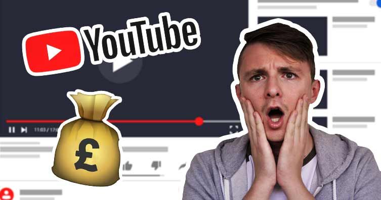 You Tube Shocked Money Bag Logo Video