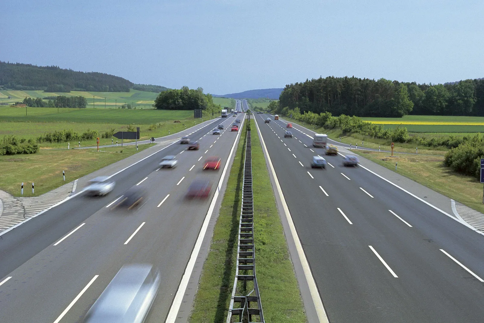 Autobahn South Nurnberg Germany