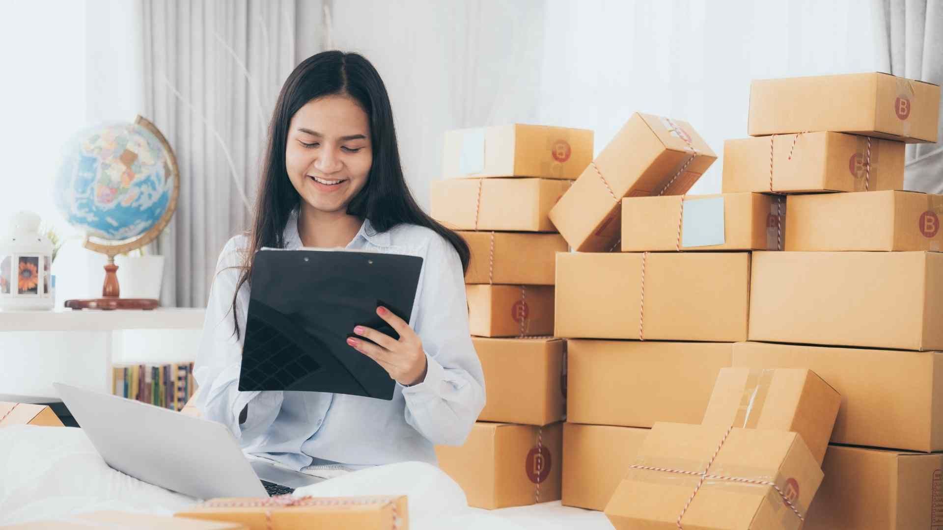 Young Woman Entrepreneur Selling Online Product 4