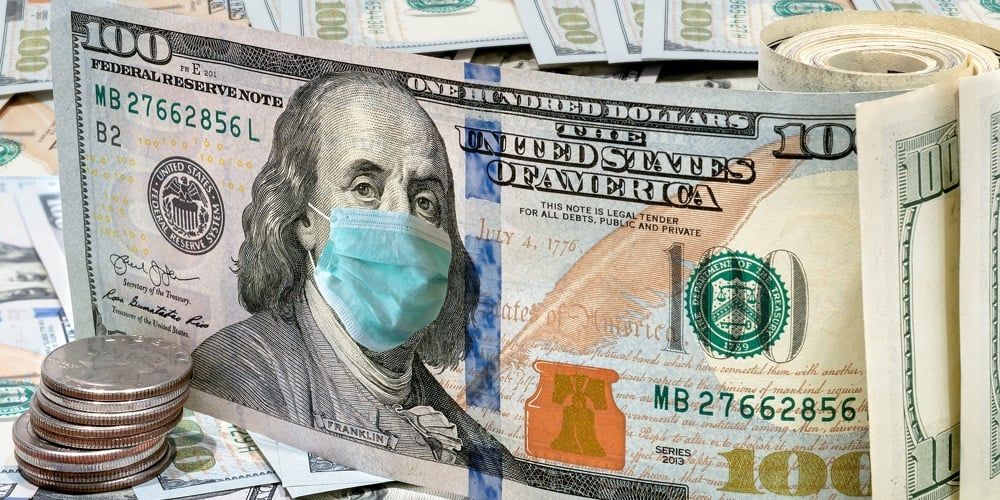 Bigstock Coronavirus in Usa Dollar 359739217
