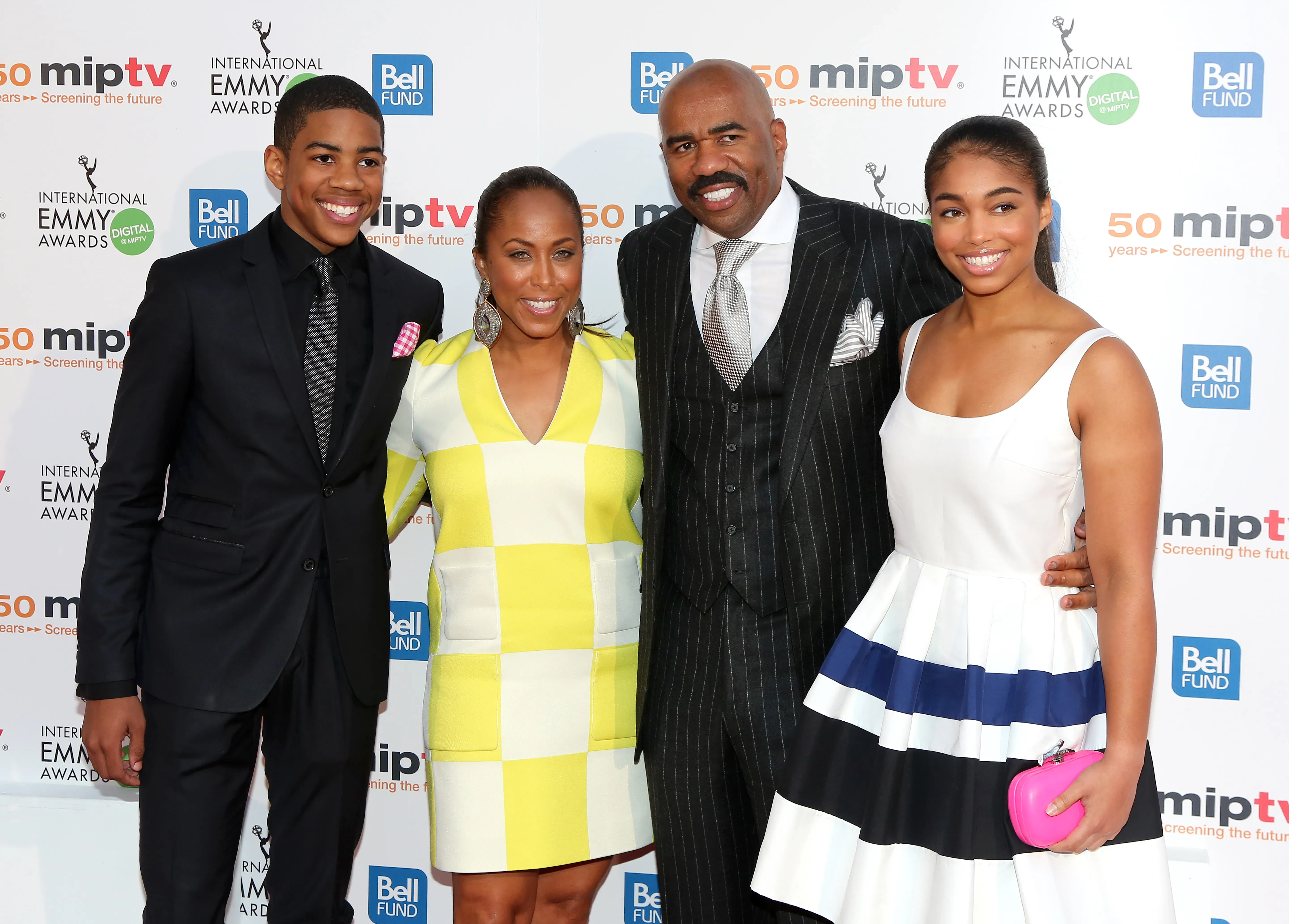 Steve Harvey Has a Lot of Love to Give His Big Family Meet the TV Stars 7 Children