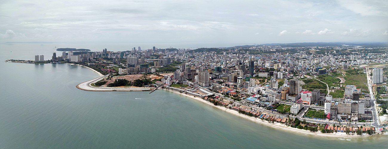 Panoramic View of Sihanoukville August 2022