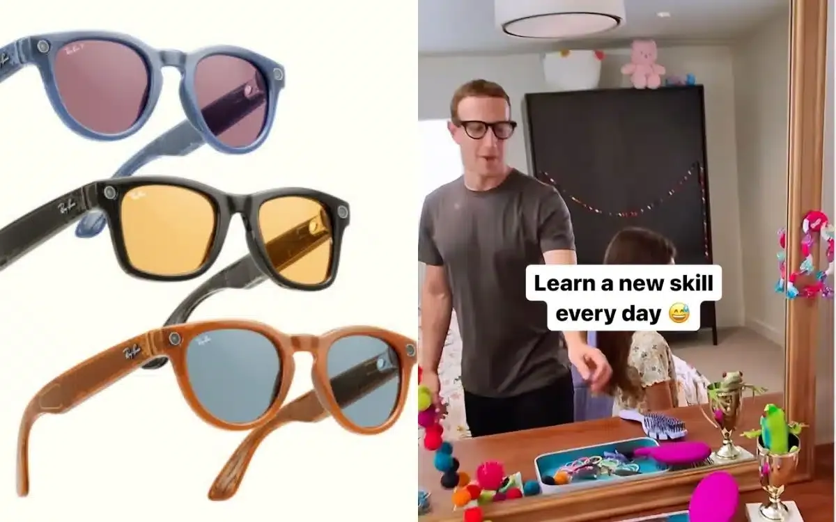 Internet Left Divided After Zuckerberg Uses Ai Enabled Meta Smart Glasses to Learn New Dad Skills