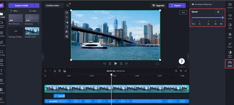 Create a Time Lapse Video by Clipchamp Time Lapse Video Maker Online
