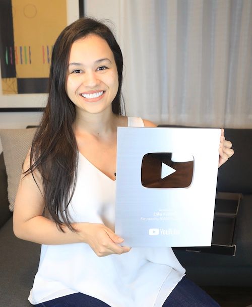 Erika Kullberg You Tube Silver Play Button