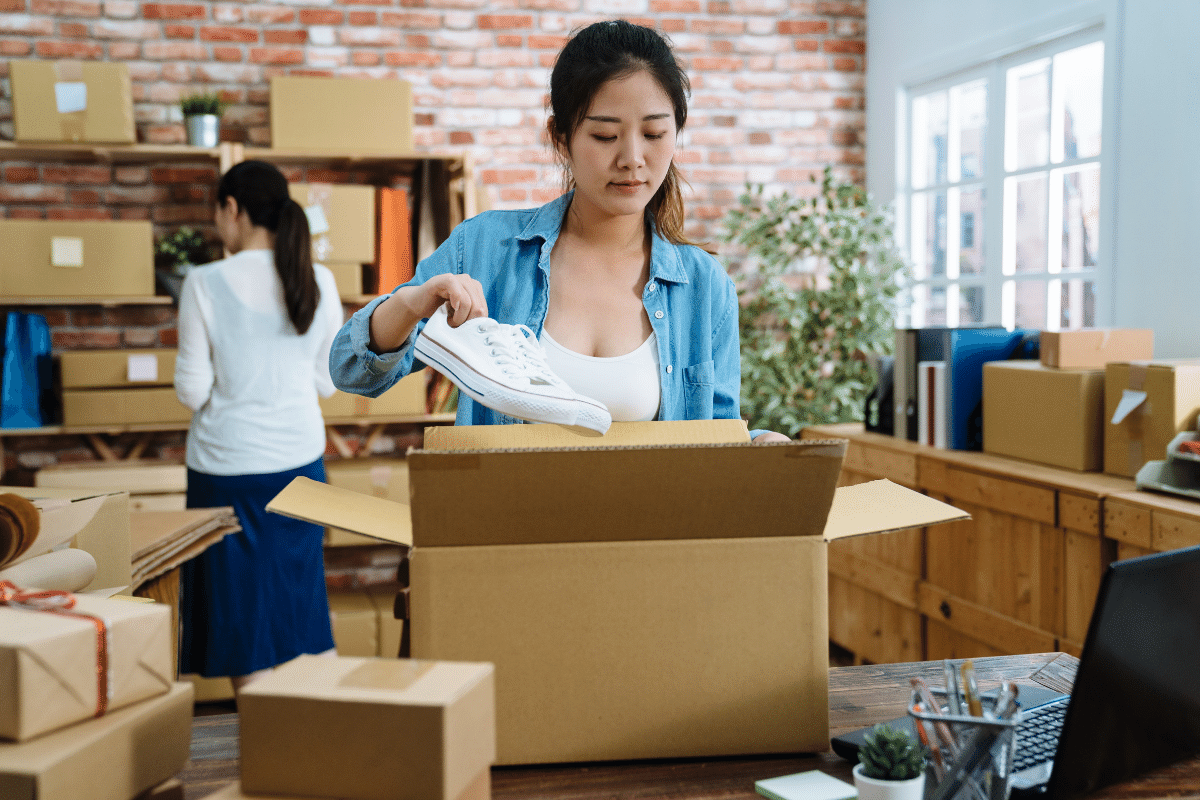 How to Pack Shoes for Moving