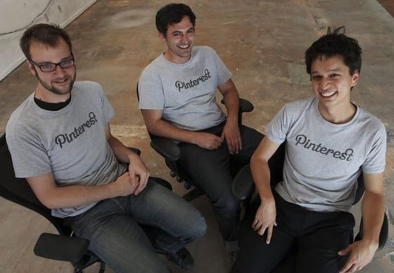 Evan Sharp Ben Silbermann Paul Sciarra