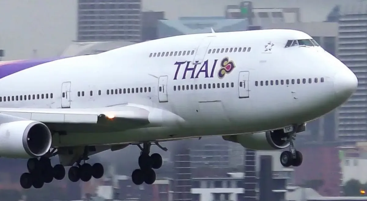 Thailand Thai Airways Boeing 747 Aviation Twitter